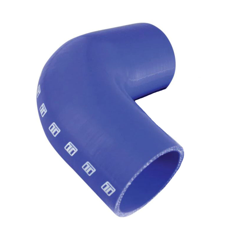 Turbosmart 90 Elbow 4.00 - Blue Silicone Hose (TS-HE90400-BE)