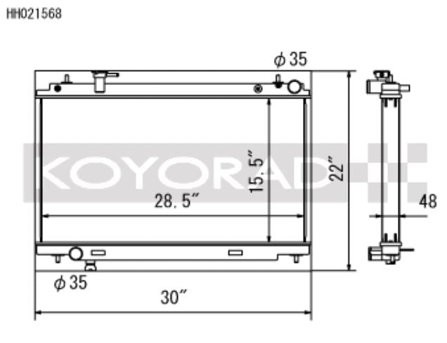 Koyo 68-73 Datsun 510 1.6L