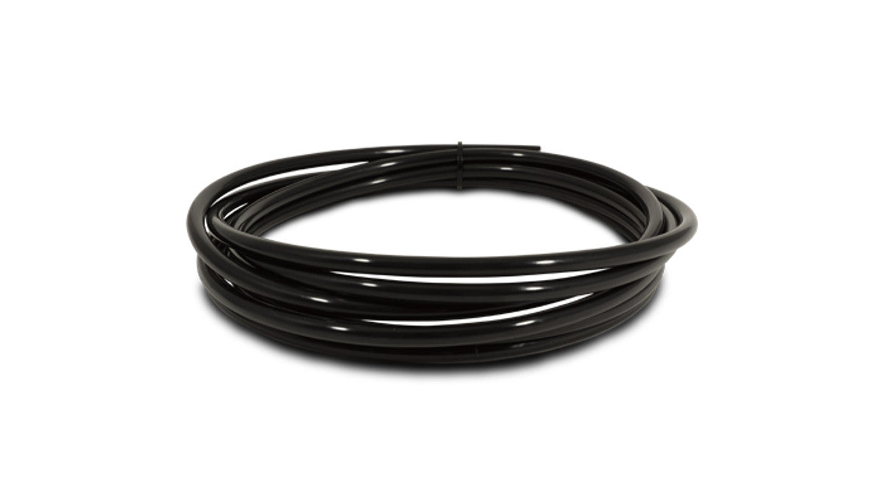 Vibrant 1/4in (6mm) OD Polyethylene Tubing 10 foot length (Black) (2652)