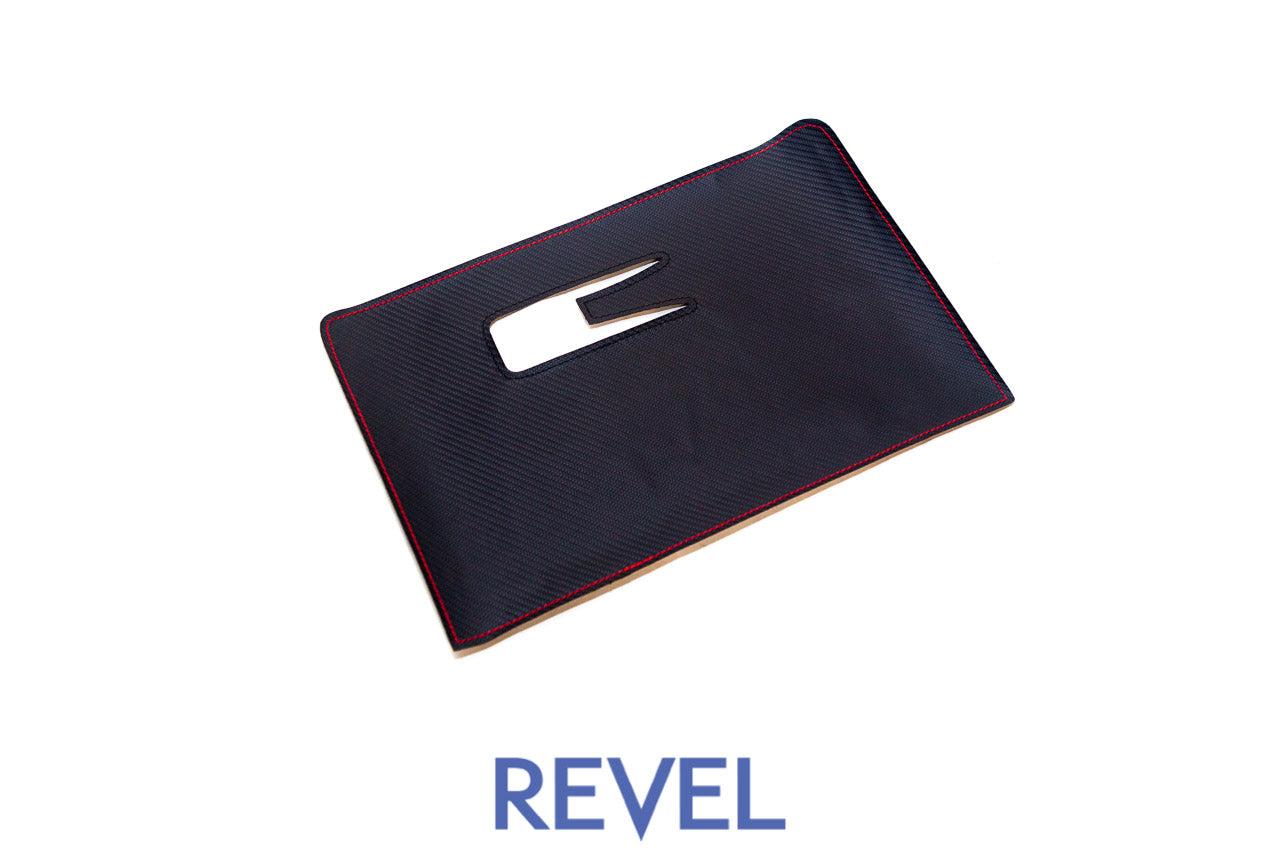 Revel GT Design Glove Box Cover (Red Stitch) 2022 Toyota GR86/Subaru BRZ - 1 Piece (1TR5GDCS01GR)