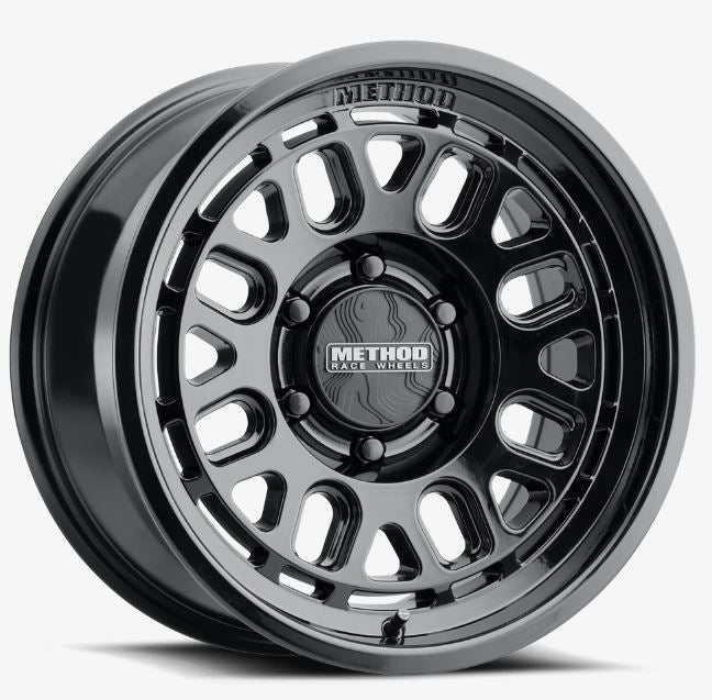 Method MR321 17x8.5 -0mm Offset 6x5.5 BP 106.25mm CB 4.72in BS - Gloss Black Wheel