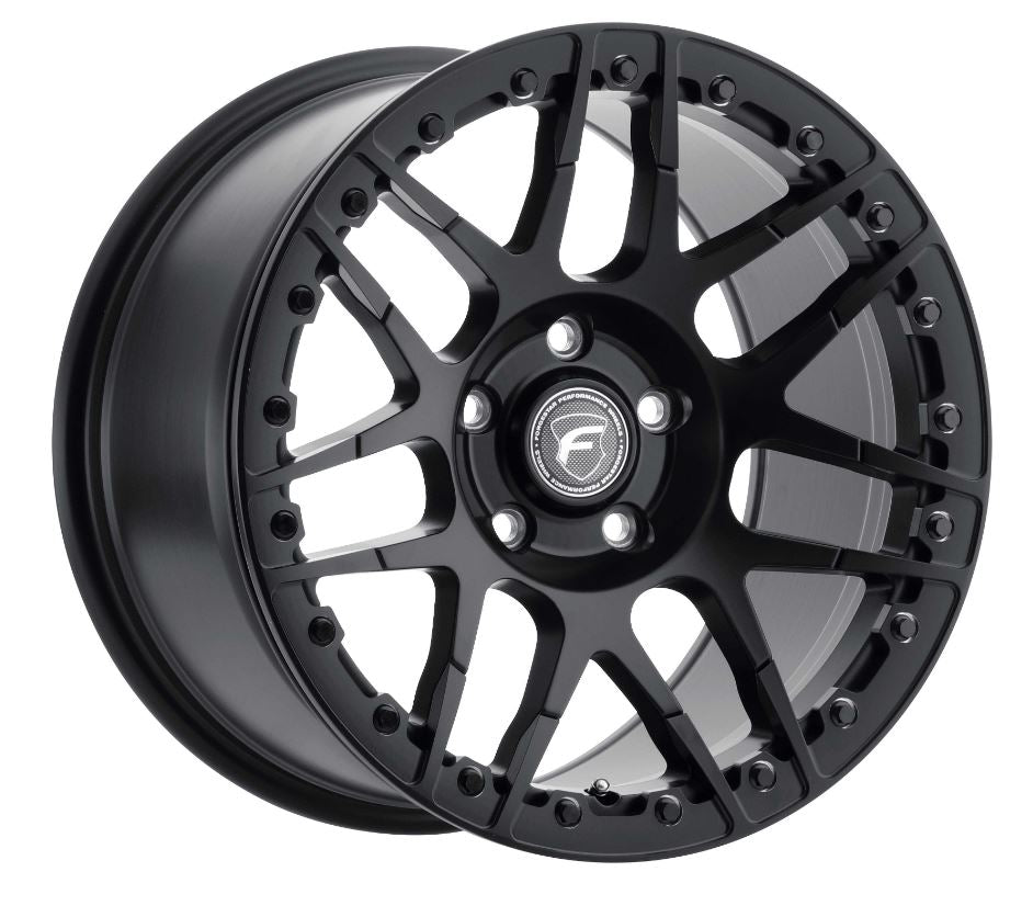 Forgestar F282 17X10 F14 Beadlock 5X115 ET30 BS6.7 Satin Black 78.1 (F28270071P30)