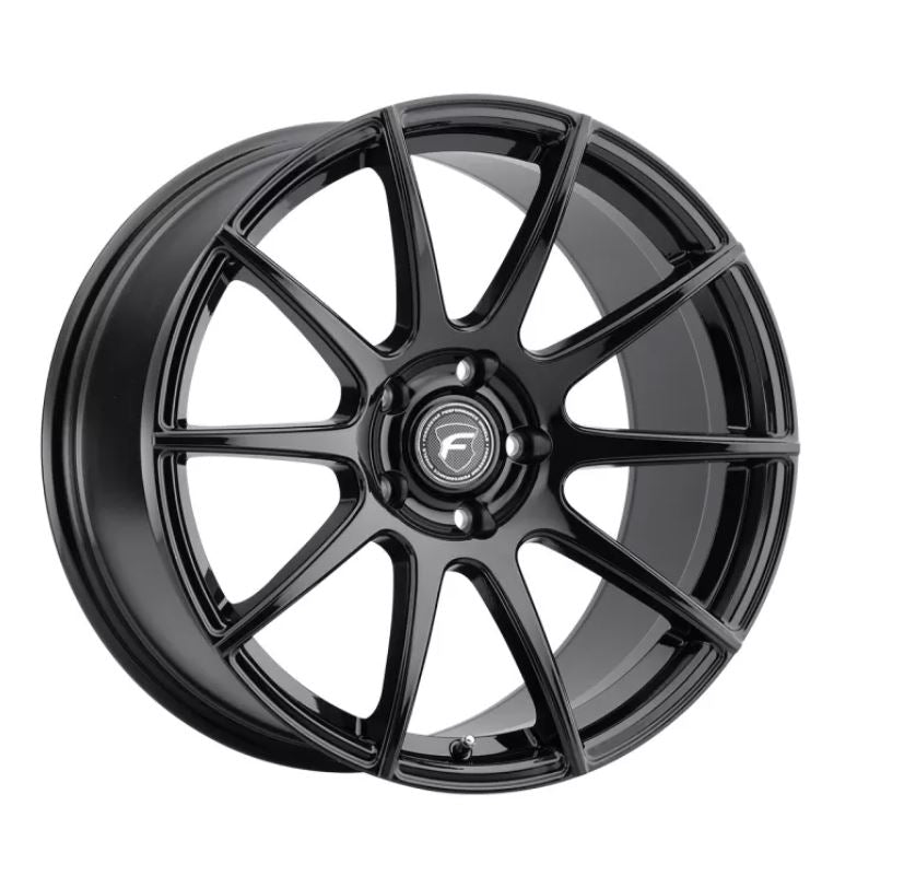 Forgestar F201 20X11 CF10 DC 5X114.3 ET56 BS8.2 Gloss Black 72.56 (F20101165P56)