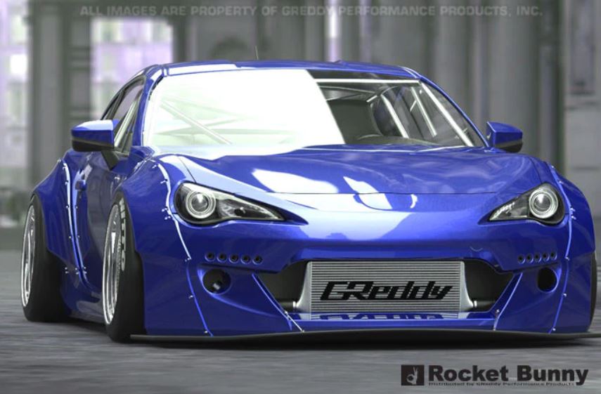 GReddy 13+ Scion FR-S Version 2 Greddy X Rocket Bunny 86 Aero Front Bumper Only (17010231)