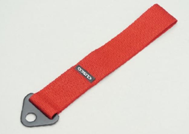 Cusco Universal Tow Strap - Red (00B CTS RD)