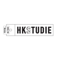 HKS HKSTUDIE Sticker - White (HKSTUDIE-GD003)