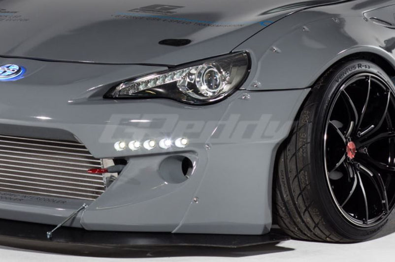 GReddy X Rocket Bunny Kit de luces LED DRL opcional para 13+ Scion FR-S/93-96 Mazda RX-7 (17010230)