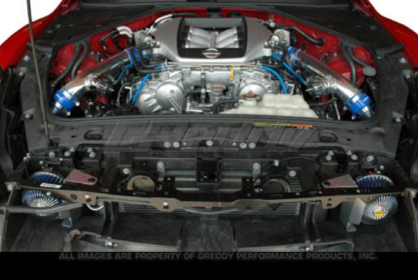 GReddy 09+ Nissan GTR Long Type Piping 60-80mm Suction Kit (SPL) (12020907)