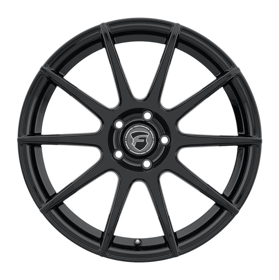 Forgestar F201 19X9.5 CF10 DC 5X114.3 ET29 BS6.4 Gloss Black 72.56