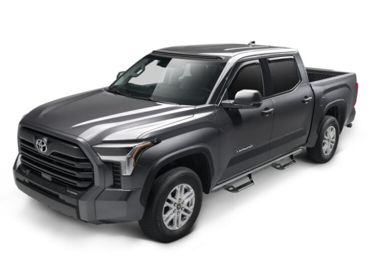 N-Fab 2022+ Toyota Tundra Crew Max Cab Todas las camas SRW Predator Pro Steps Negro texturizado sin acceso a la cama (PRT2282CC-TX)