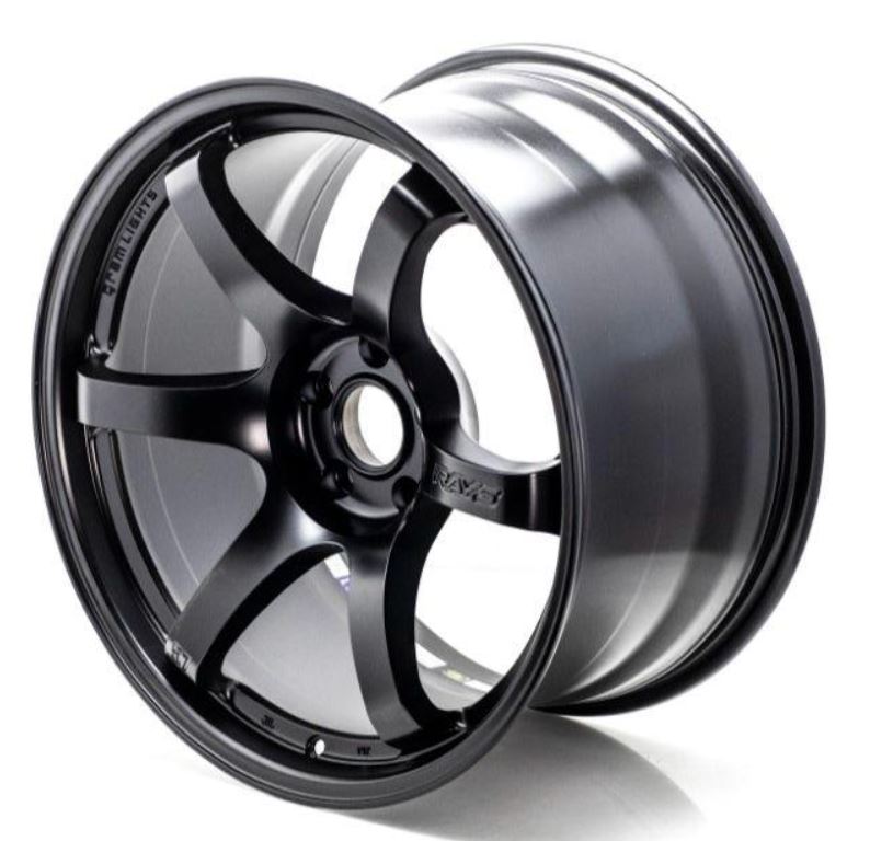 Gram Lights 57DR 18X9.5 +38 5-100 SEMI GLOSS BLACK (FR-S / BRZ) (WGIX38DH)