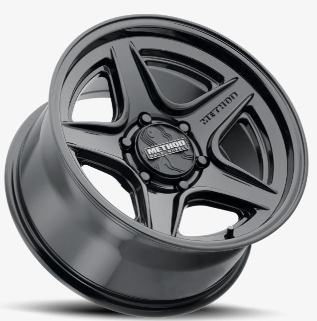 Method MR319 18x9 18mm Offset 6x5.5 BP 106.25mm CB 5.68in BS - Gloss Black Wheel