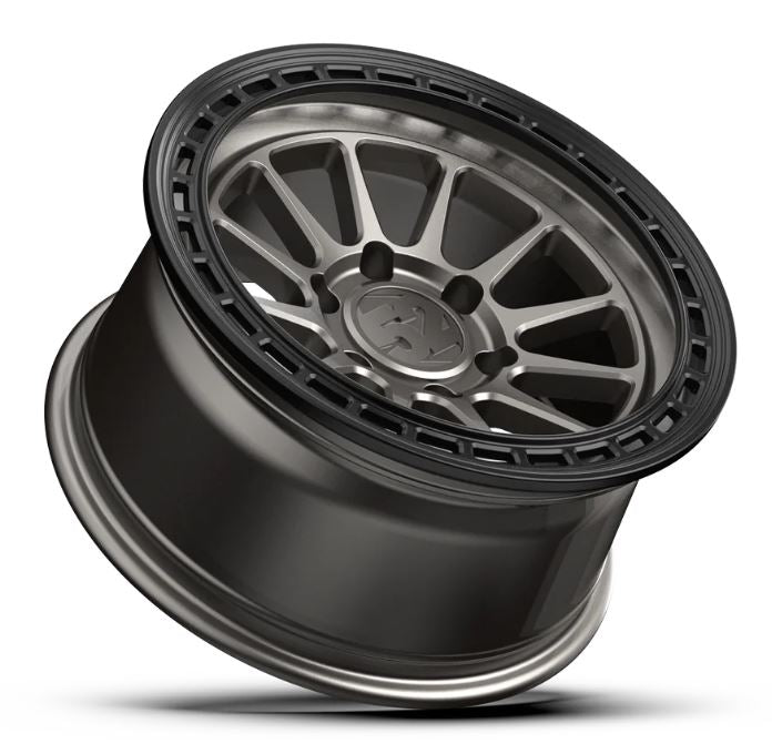 quince52 Range HD 17x8.5 5x127 0mm ET 71.5mm Rueda gris magnesio con orificio central (HDMG-178557-00)