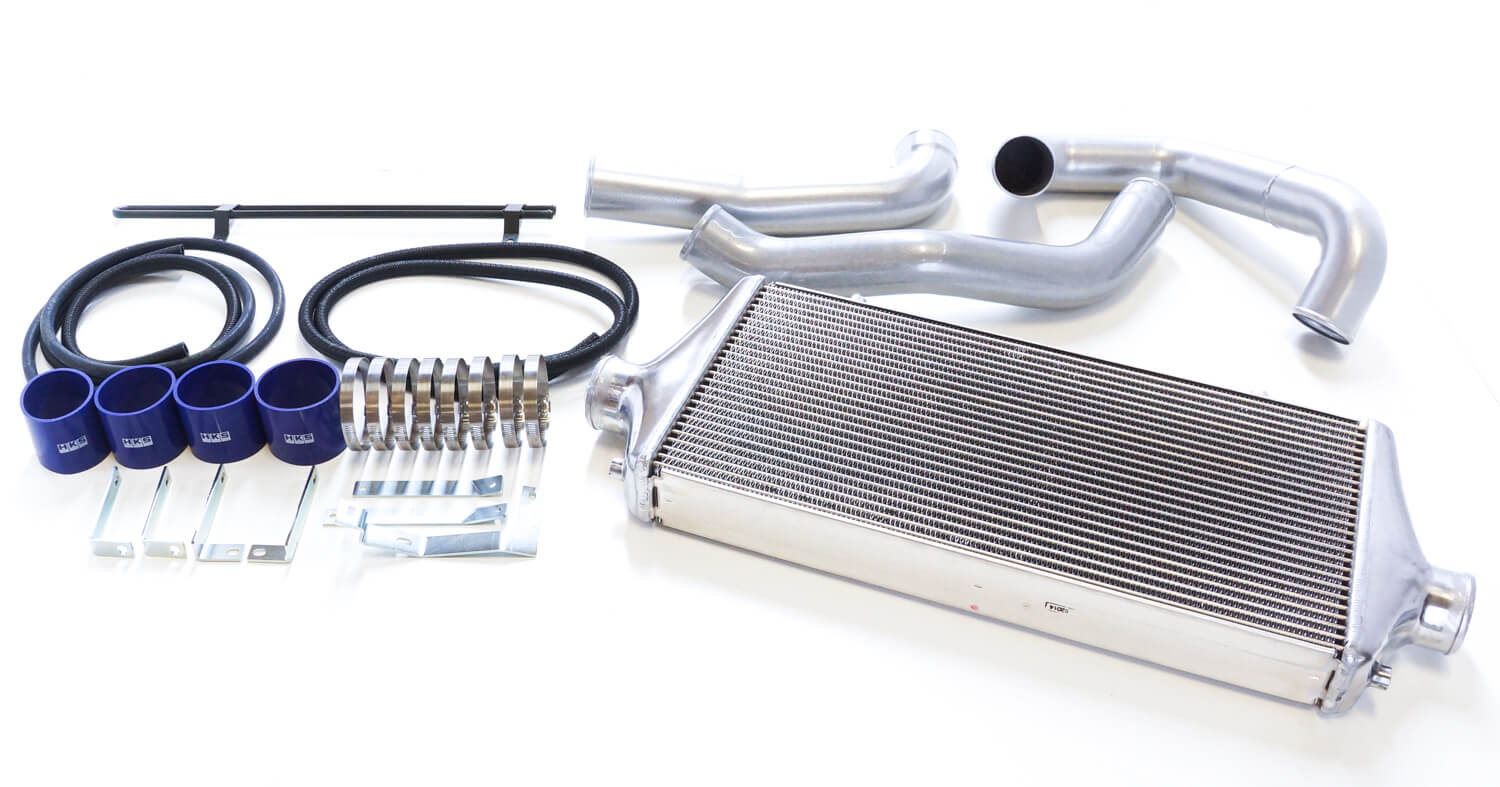 Intercooler HKS MKIV Supra R-Type - Para actualizaciones originales y HKS Turbo (1301-RT066)