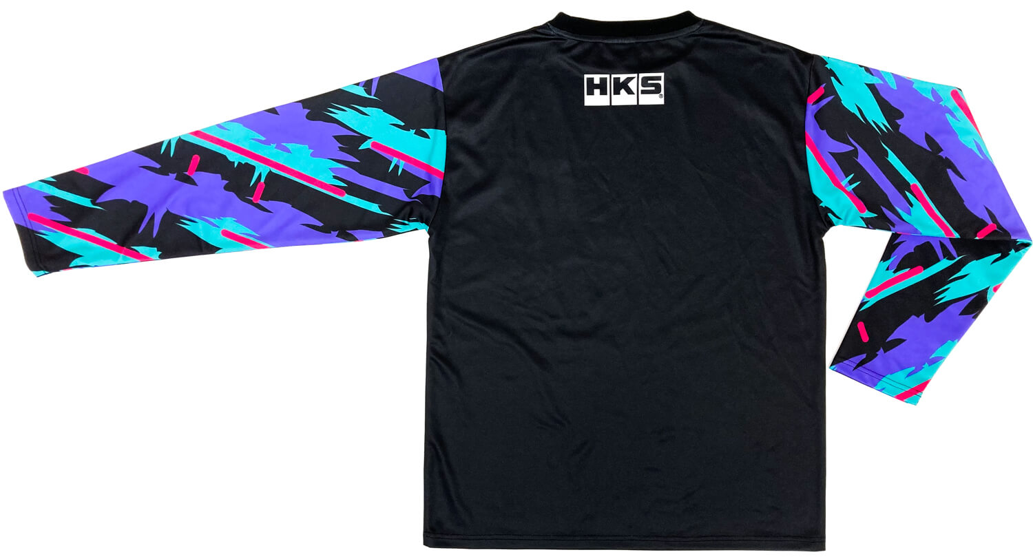 HKS OIL COLOR SLEEVE T-SHIRT/DRY M (51007-AK455)