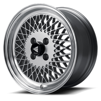 Enkei92 Classic Line 15x7 38mm Offset 4x100 Rueda plateada con patrón de pernos