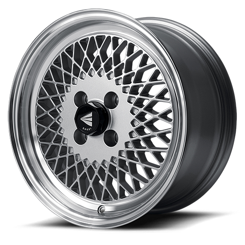 Enkei92 Classic Line 15x7 38mm Offset 4x100 Bolt Pattern Silver Wheel