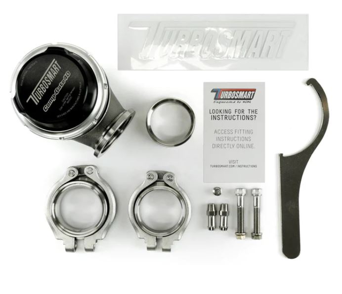 Turbosmart WG40 Compgate 40mm - 5 PSI BLACK  **NOTE:  5 PSI SPRING** (TS-0505-1004)