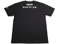 HKS T-SHIRT KATAKANA BLACK 2L (51007-AK655)