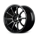 Gram Lights 57NR 18x9.5 +38 5-114.3 Glass Black Wheel