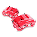 Power Stop 01-03 Acura CL Rear Red Calipers w/Brackets - Pair | S2588 Scratch & Dent