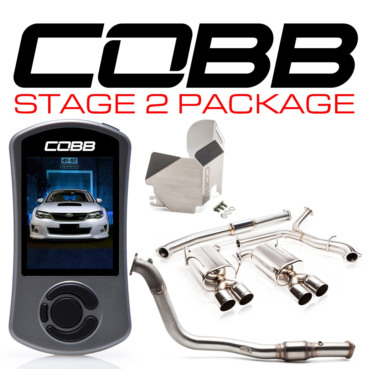 Cobb 11-14 Subaru WRX (Sedan) Stage 2 Power Package (615X92)