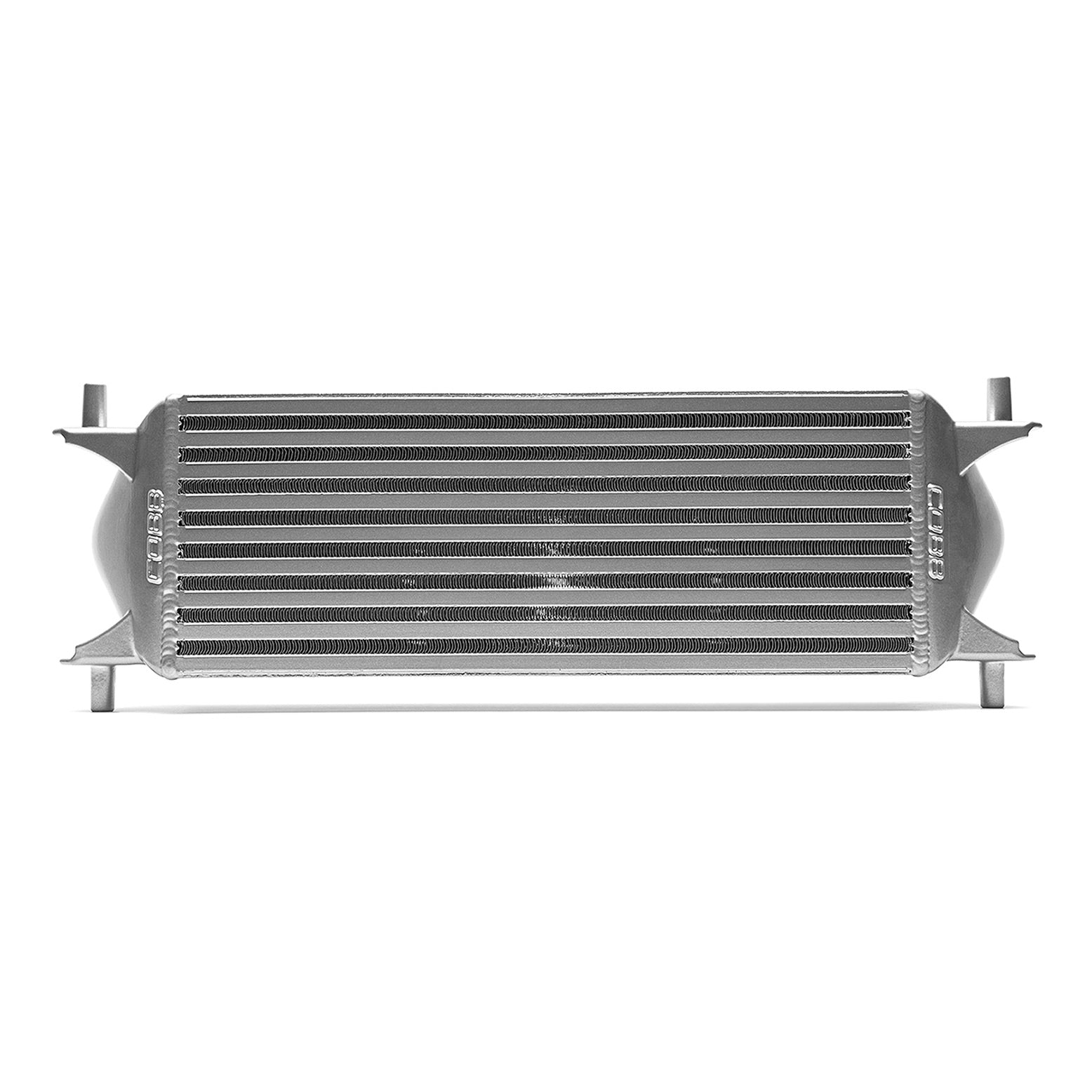 Cobb 21-22 Ford Bronco 4wd 2.3L/2.7L TC (ubicación de stock) Intercooler de montaje frontal - Plata (7R1500-SL)