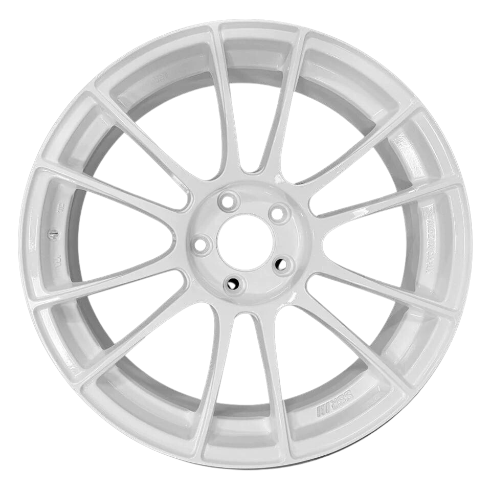 SSR GTX04 19x9.5" 5x120 +38mm Offset White Wheel