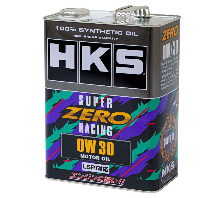 HKS SUPER ZERO RACING 0W-30 4L (52001-AK158)