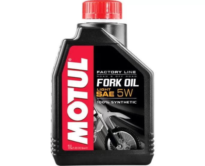 Motul 1L Suspension FORK OIL Factory Line LIGHT 5W - Synthetic Ester (105924)