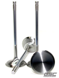 GSC P-D 4B11T 21-4N Chrome Polished Intake Valve - 35mm Head (STD) - SET 8