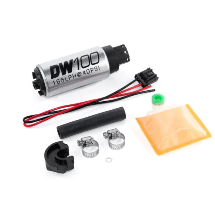 DeatschWerks 165 LPH In-Tank Fuel Pump w/ 89-94 Nissan 240sx Install Kit