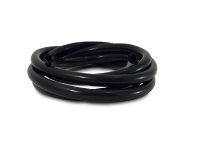 Vibrant 5/32 (4mm) I.D. x 50 ft. of Silicon Vacuum Hose - Black