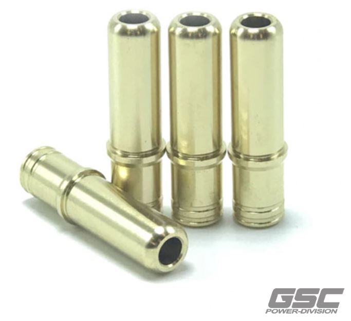 GSC P-D Honda K-Series VTEC K20/24 Manganese Bronze Exhaust Valve Guide Stopper Style - SET OF 8 (3023-8)