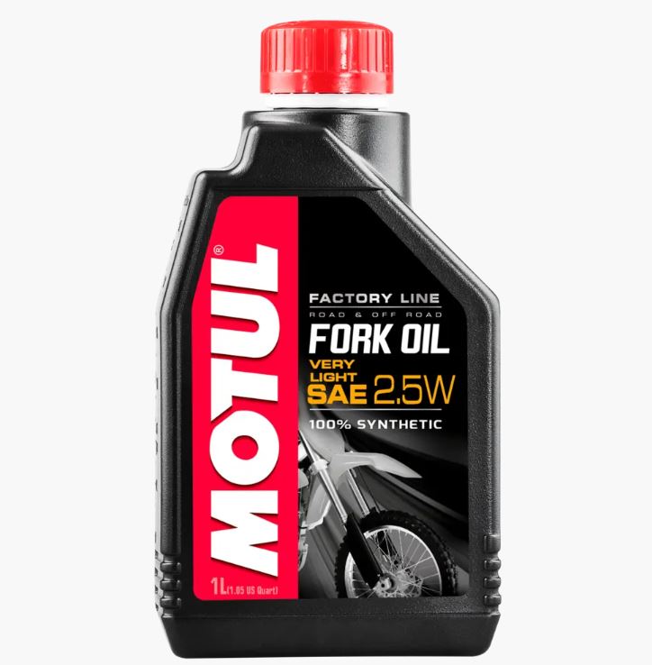 Motul 1L Suspensión ACEITE HORQUILLA Factory Line MUY LIGERO 2.5W - Éster Sintético (105962)