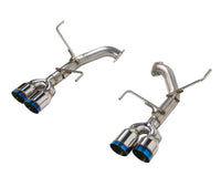 Remark 2022+ Subaru WRX (VB) 3.5in Axleback Exhaust w/ Burnt Stainless Single Wall Tip