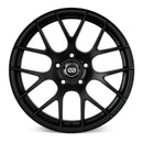 Enkei Raijin 18x9.5 35mm Offset 5x120 Patrón de pernos 72.6 Diámetro de orificio Rueda negra mate