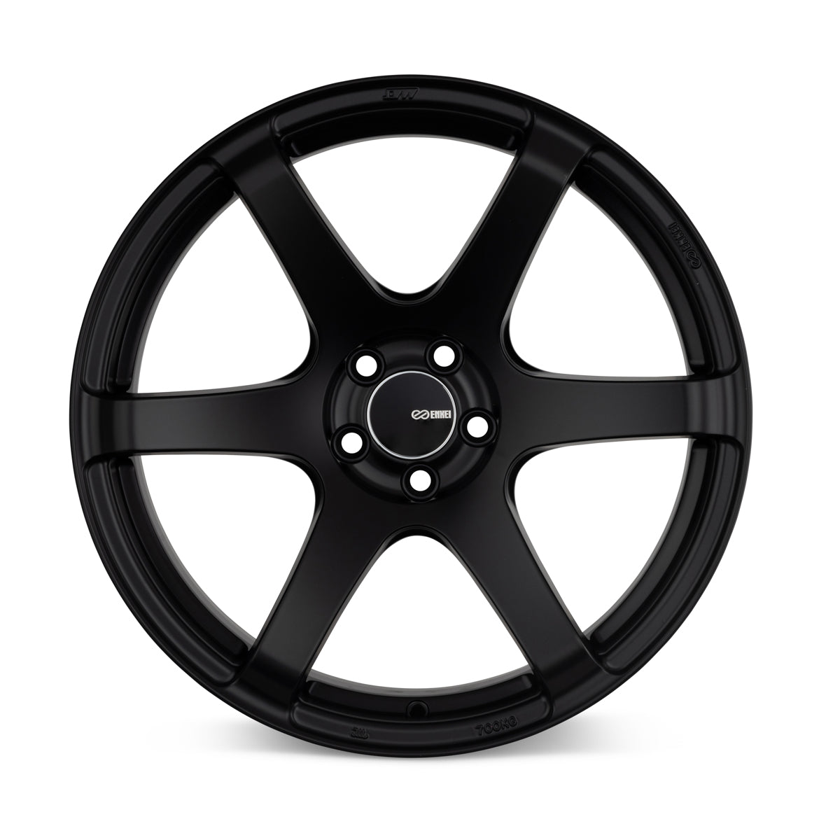 Enkei T6S 18x8.5 50mm Offset 5x114.3 Bolt Pattern 72.6 Bore Matte Black Wheel