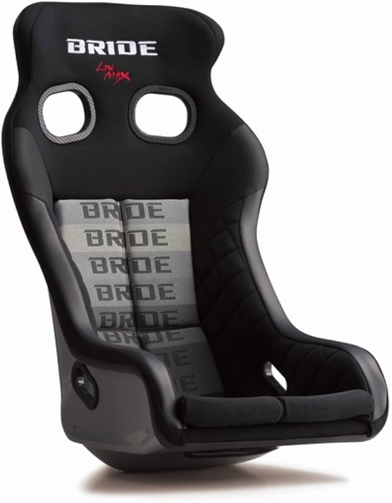 Asiento envolvente BRIDE XERO VS FRP en negro *Aprobado por la FIA*