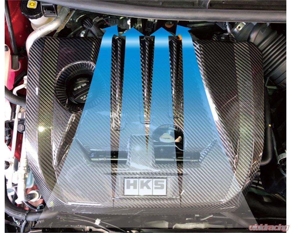 Cubierta de motor HKS Dry Carbon 23+ GR Corolla y 20+ GR Yaris (70026-AT006)