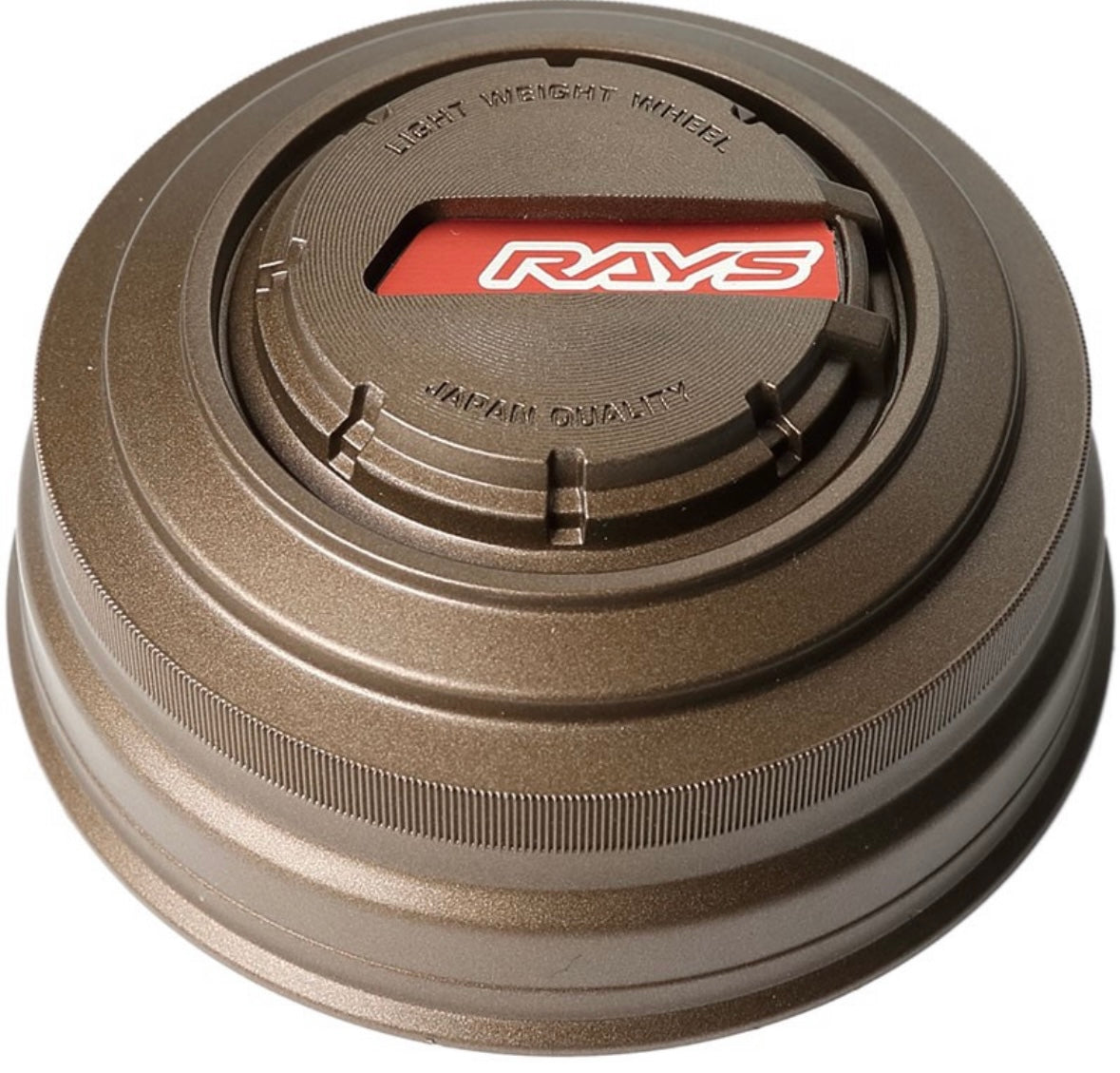 Tapa central de PCD grande RAYS GRAMLIGHTS LPS en cromo, negro o bronce