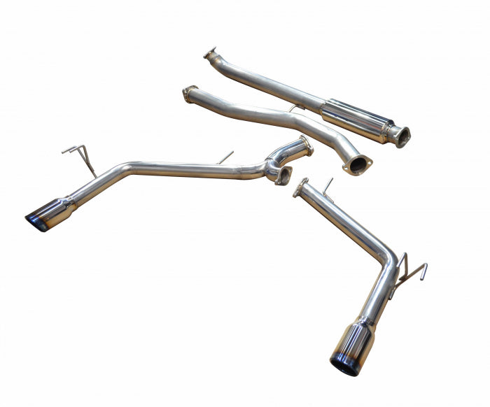 Injen 16-21 Honda Civic 1.5L Turbo 4Cyl (Sedan) 63mm SS Cat-Back Exhaust w/ Dual Burnt Titanium Tips (SES1572TT)