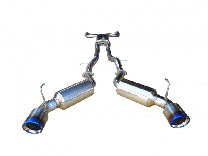 Injen 08-13 Infiniti G37/G37 IPL Coupe 3.7L 76mm Stainless Steel Exhaust w/ Titanium Tips (SES1997TT)