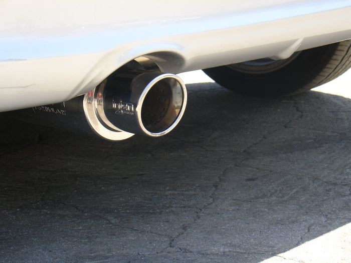 Injen 11-16 Scion tC 60mm 304SS Axle-Back Exhaust - SS Resonated T w/ Rolled Lip - Injen embossed logo (SES2117)