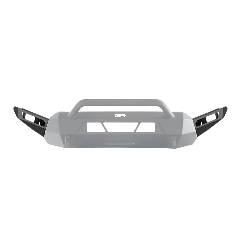 Body Armor 4x4 16+ Toyota Tacoma HiLine Bumper High Clearance Side Wings (Black) (TC-19339W)