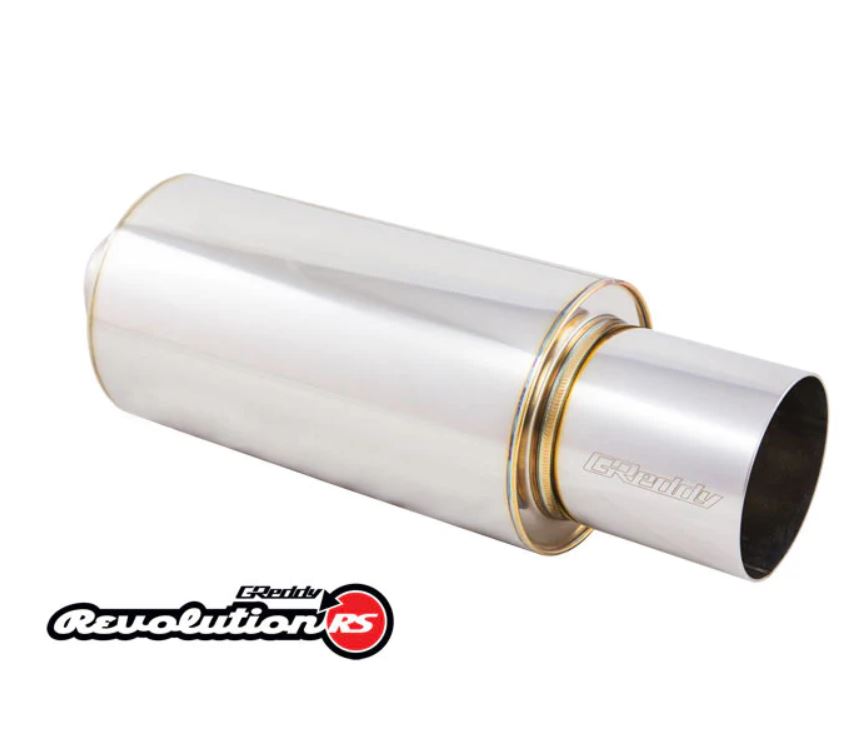 Silenciador Revolution universal GReddy de 3,0 pulgadas (11001130)