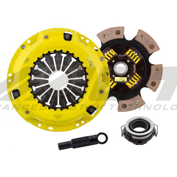 ACT 1991-1995 Toyota MR2 HD/Race Sprung 6 Pad Clutch Kit (TM1-HDG6)