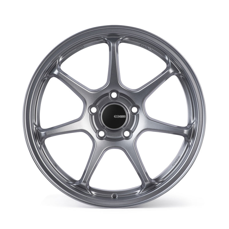 Enkei TS-7 18x8.5 5x114.3 45mm Offset 72.6mm Bore Storm Gray Wheel (535-885-6545GR)