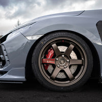 Volk Racing TE37SL 18x9.5 +38 5x120 Bronce explosivo (17+ Honda Civic Type R)