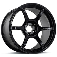 Advan RG-4 17x9 +35 5-114.3 Rueda negra semibrillante